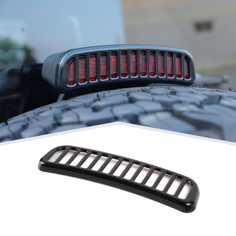 3Rd Third High Brake Light Lamp Cover Trim for 2021 2022 Accessories Black