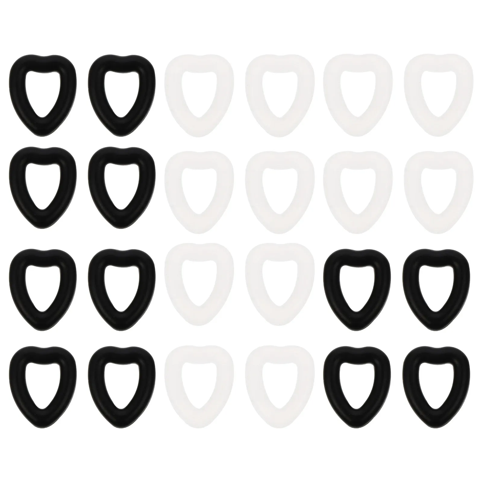 

12 пар противоскользящих силиконовых накладок на дужки очков, держатели для очков, обеспечивающие надежную фиксацию для занятий спортом и активного отдыха