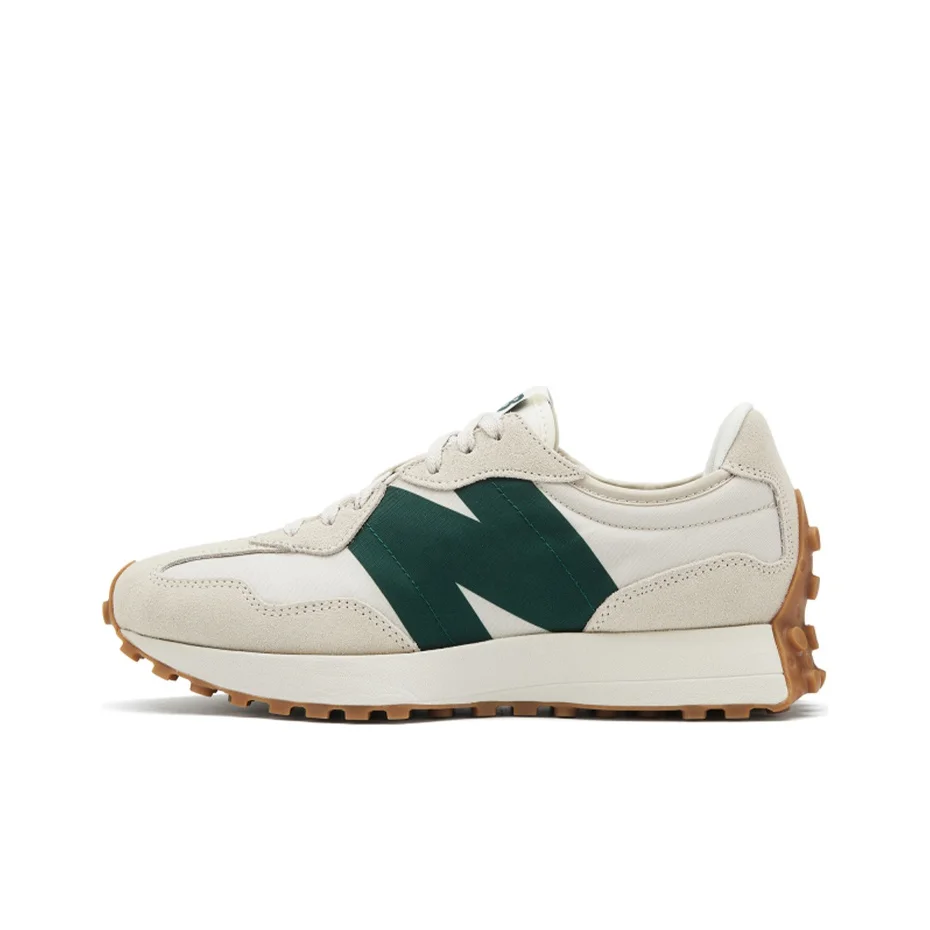 New Balance NB 327 Retro Fabric, zapatillas deportivas informales de caña baja, ligeras, transpirables y con soporte, para correr en la ciudad, unisex, gris-verde, MS327HR1