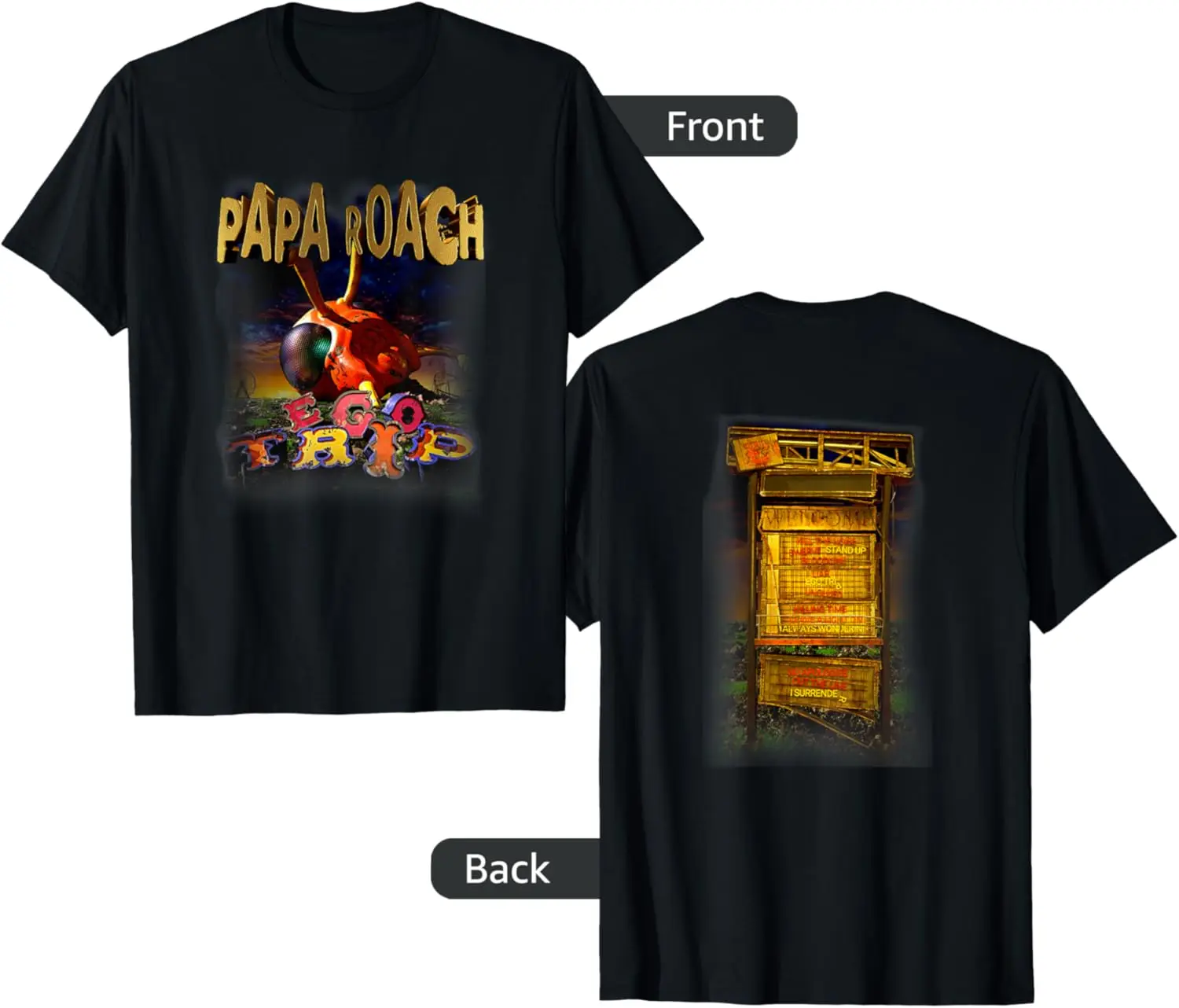 Papa Roach - Official Merchandise - Ego Trip T-Shirt