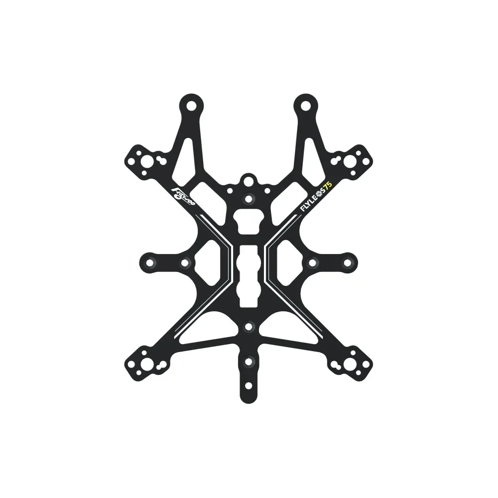Flywoo FlyLens 75/85 O3 O4 طقم ملحقات VTX قوس ولوحة ألياف الكربون السفلية لأجزاء الطائرة بدون طيار DJI FPV حرة