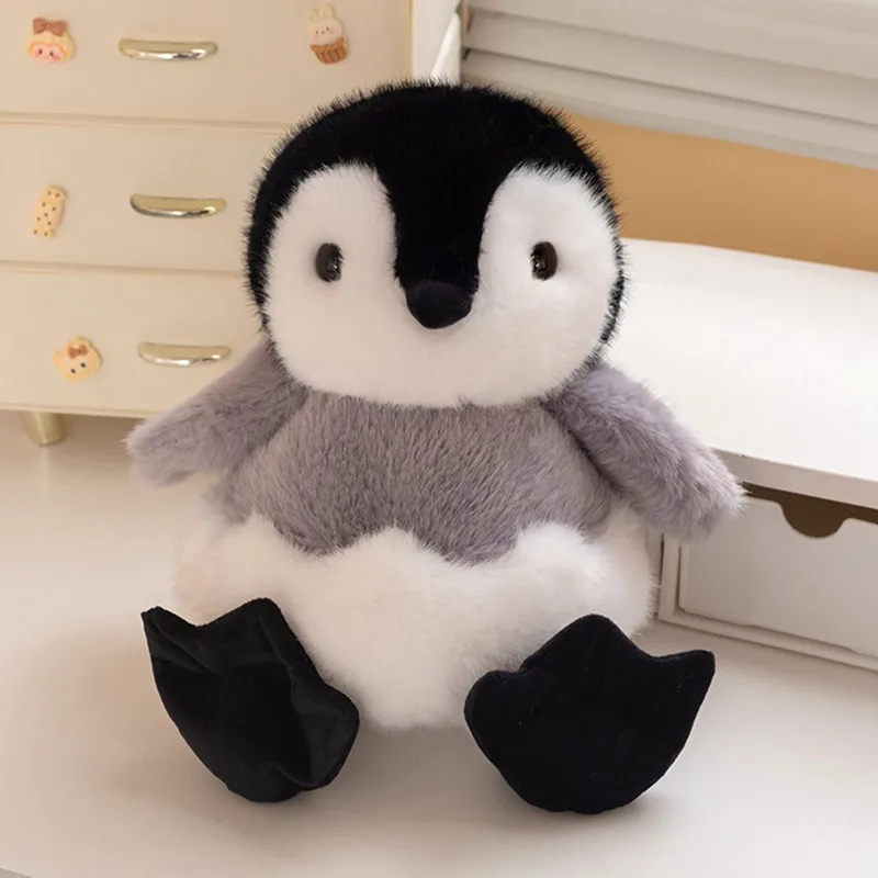 30 سنتيمتر الحيوانات الجميلة الوليد البطريق الصغير الفرخ بطة محشوة لينة حضانة دمية هدايا عيد الميلاد