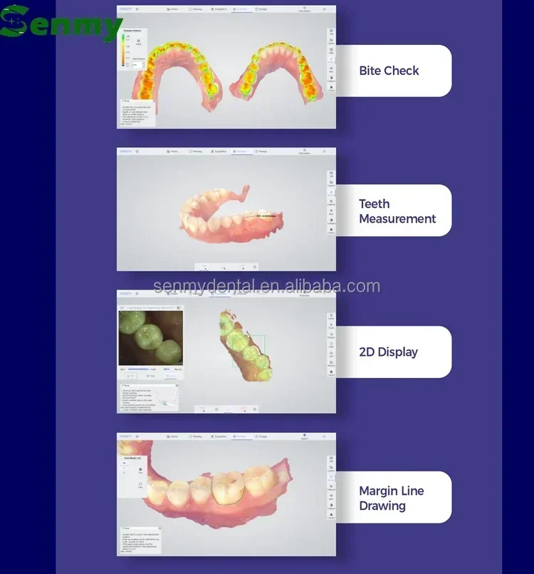 2025 new originalM501P CAD CAM Scanner Intraoral 3d Scanner Panda P3 Intra Oral Scan Lab Mini Portable Scanner with Free Softwa
