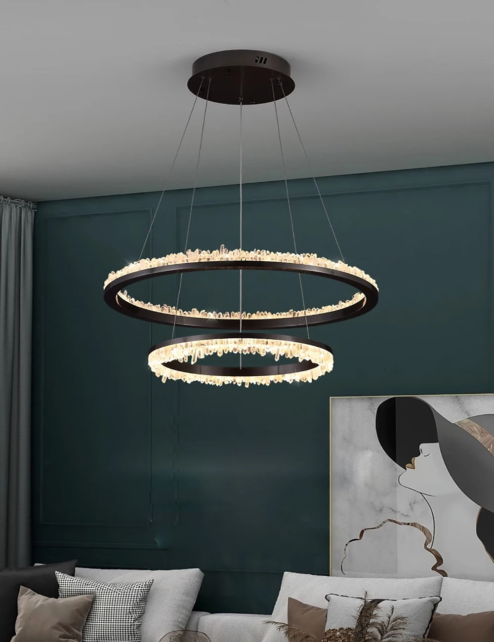 Trend K9 Crystal Series Chandeliers