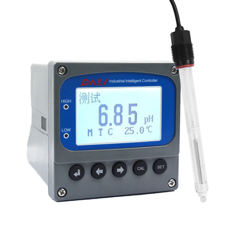 Customized Accurate DO Tds & EC Monitor Controller 1000 Ppm Online Digital Industrial PH ORP Electrical Conductivity Meter