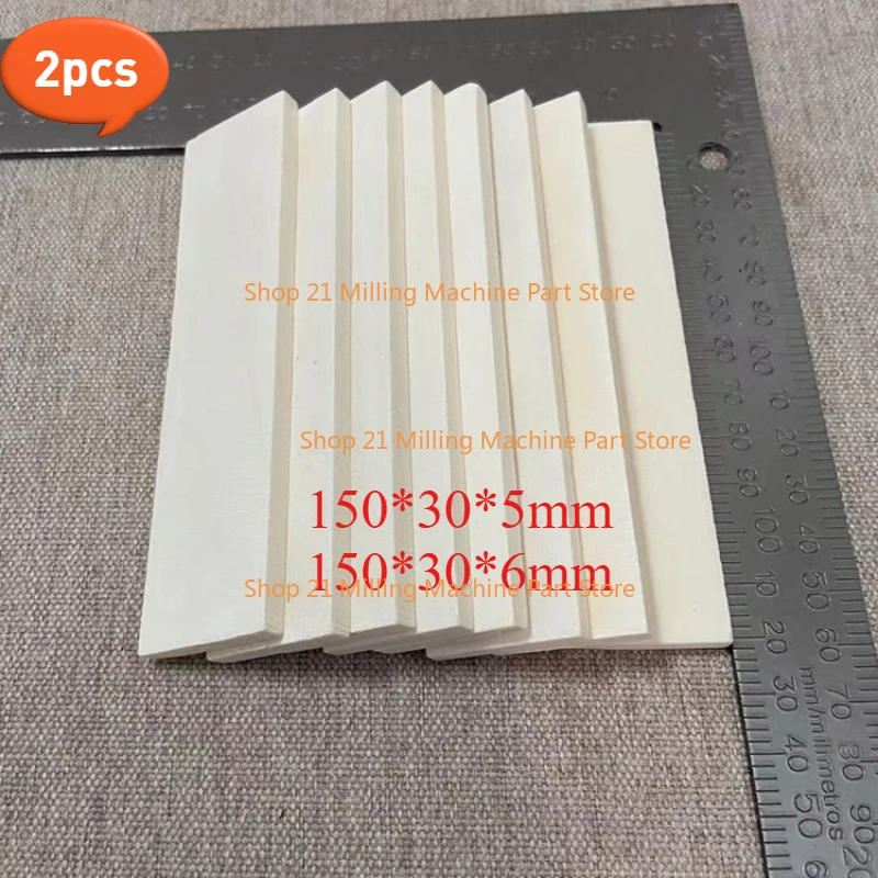 

2pcs Buffalo Bovine Bone Handle Scales Slabs DIY Carving Material 150*30*5/150*30*6mm