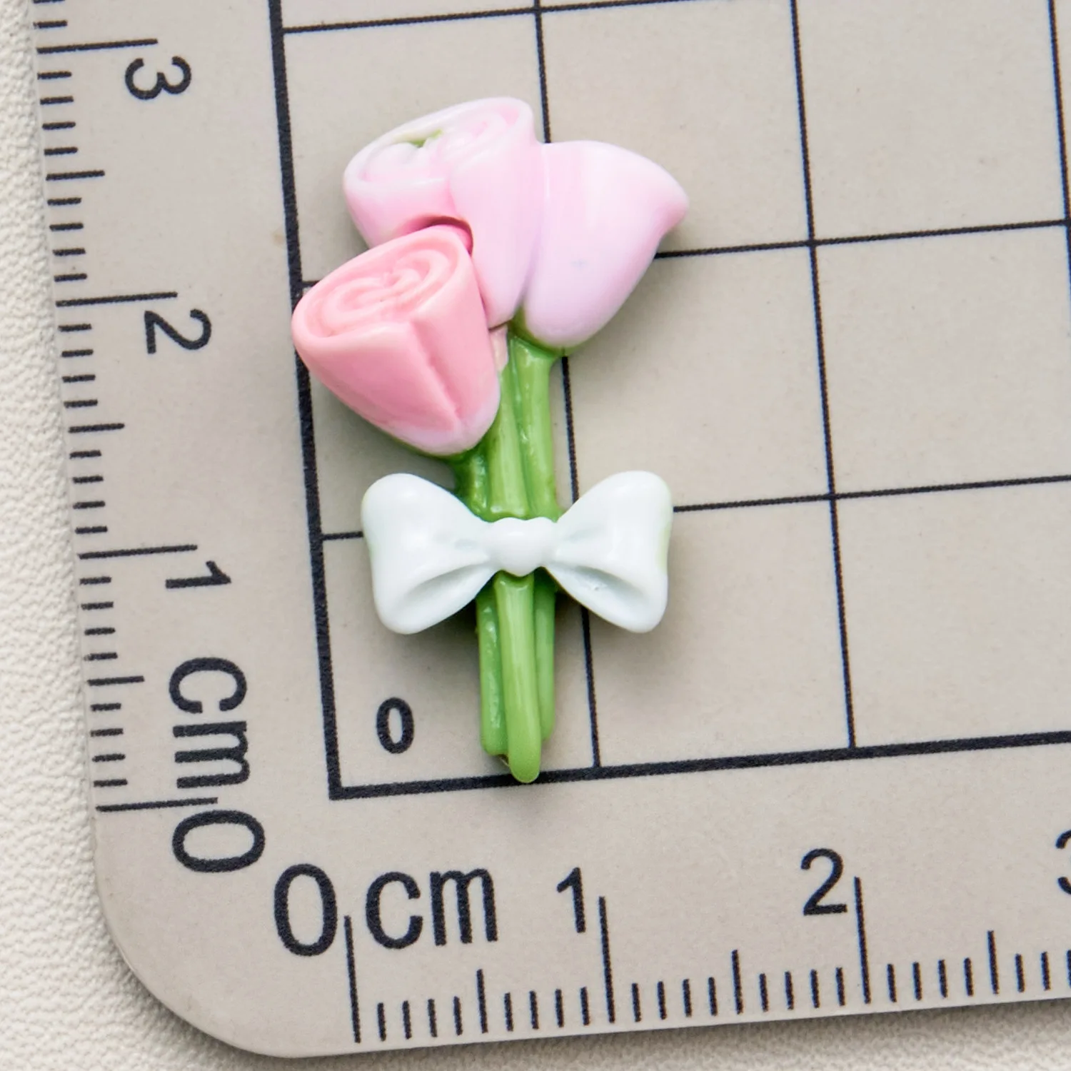 10PCS Multi-coloured rose bouquet new advanced sense of cream glue resin accessories DIY jewellery materials hairpin mobile phon