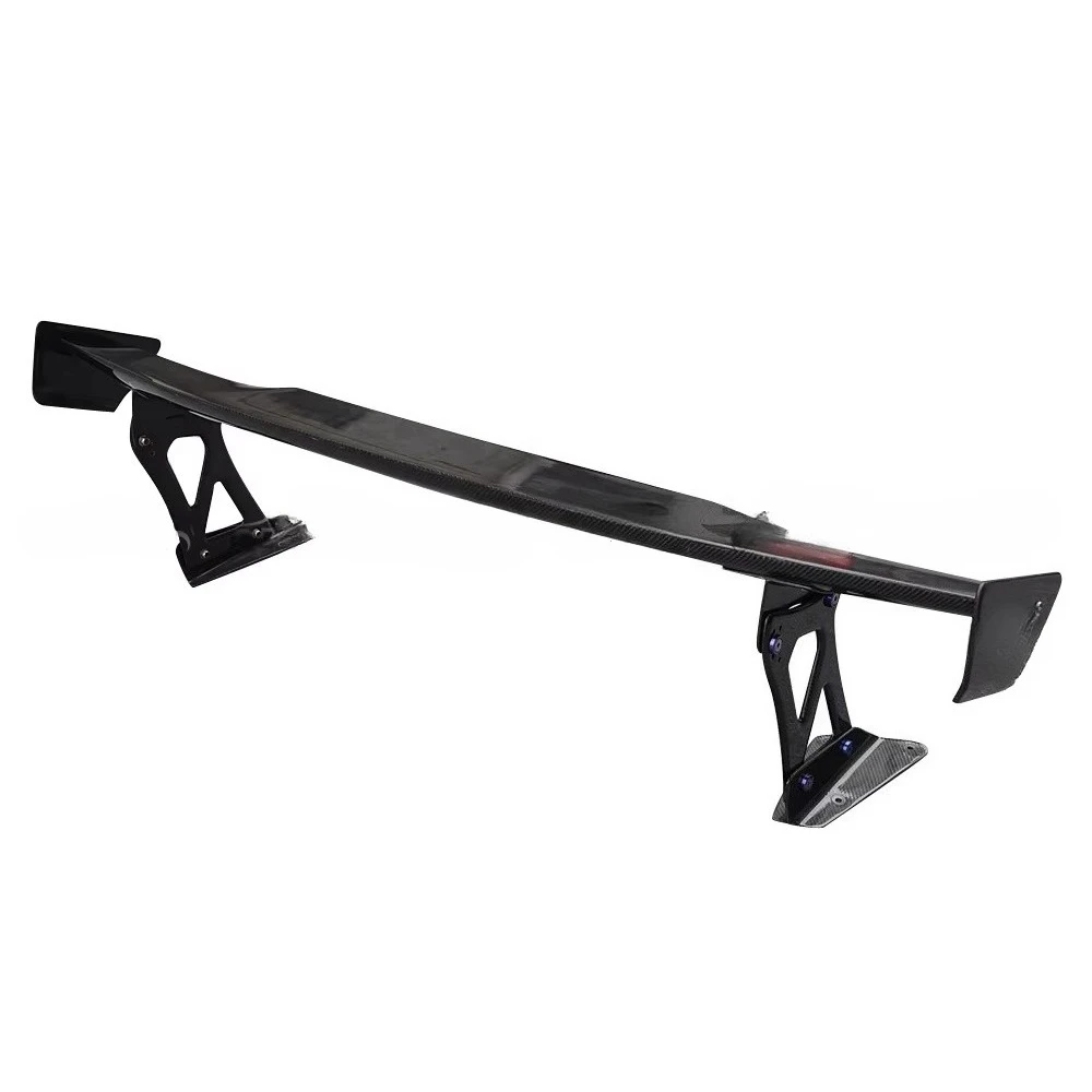 VRS Style Carbon Fiber Rear Trunk Wing Spoiler Boot Lip for  Evolution Lancer EVO10 EVO X Car Styling view 5