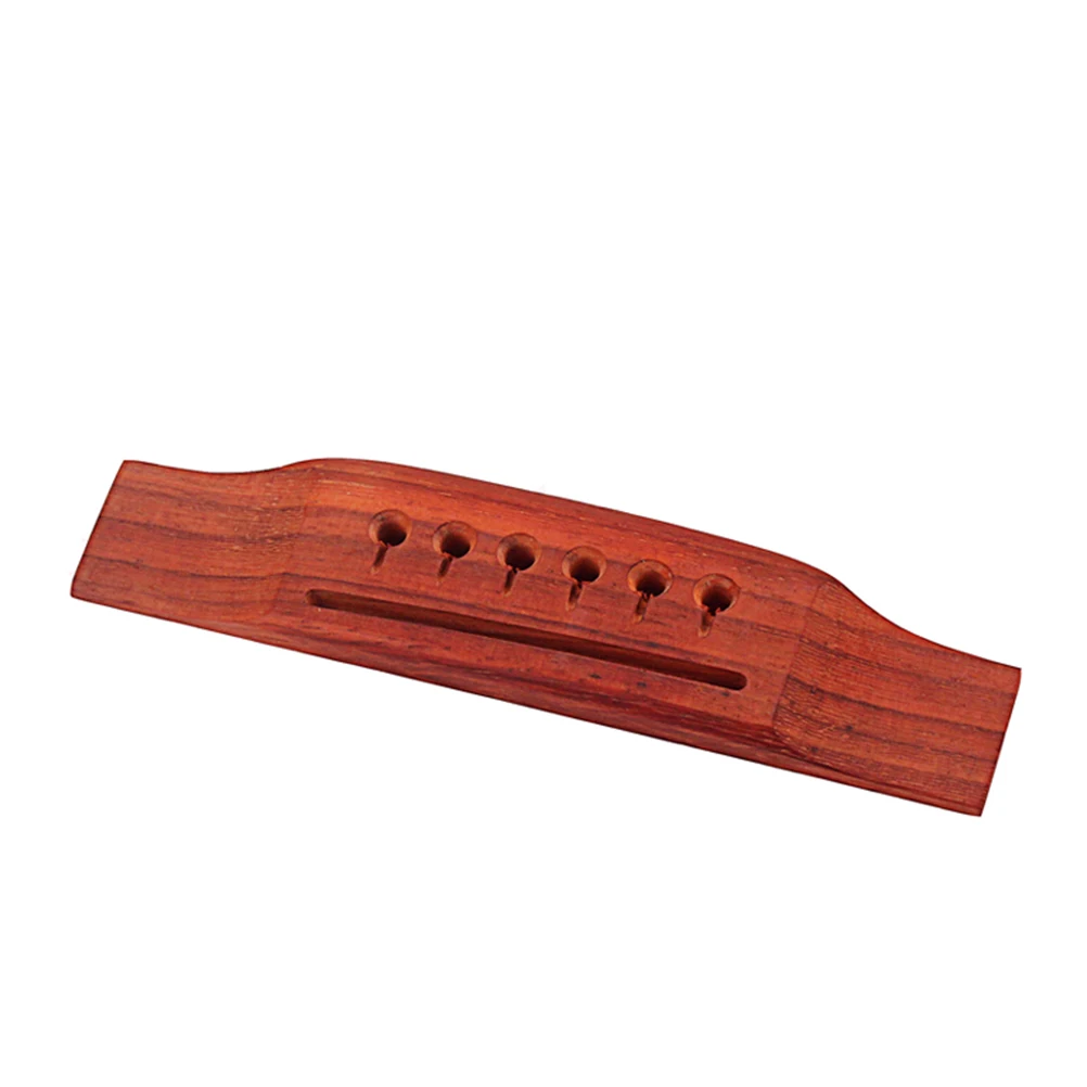 

6 Strings Redwood Bridge Guitar Acoustic Parts Wooden Replacement Saddle
