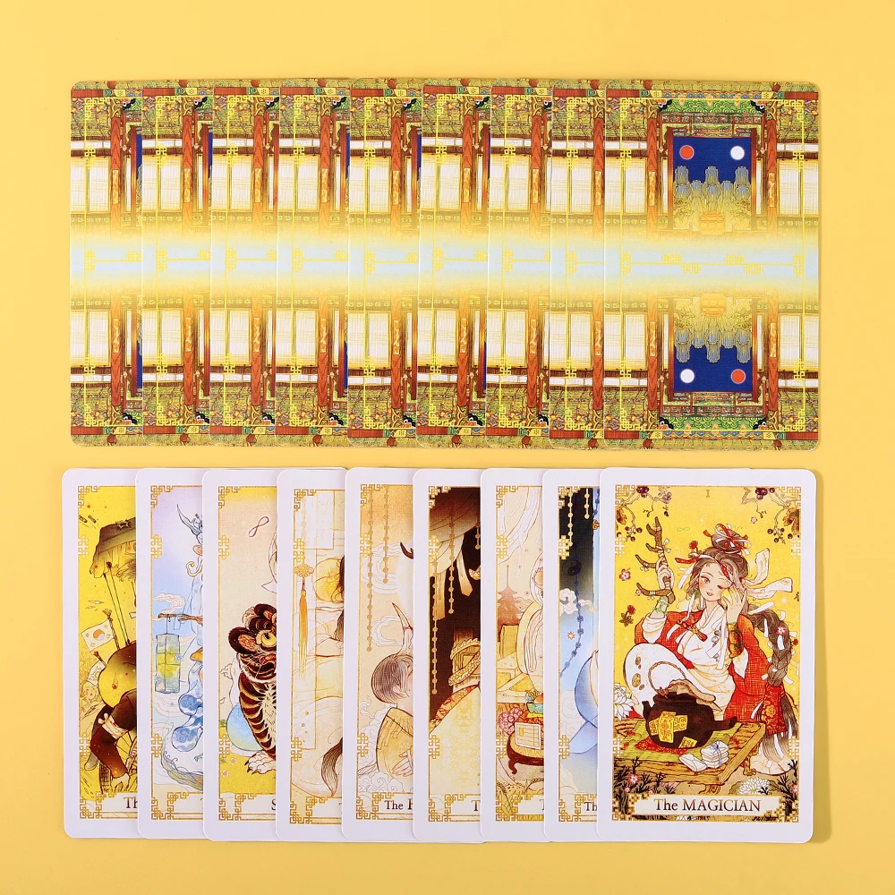 Think of Tarot Cards – Ein 78-Karten-Deck für die Tarot-Fantasie-Wahrsagerei