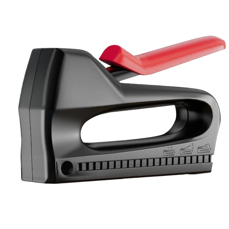 3-in-1 Manual Staple Gun Heavy Duty Stapler with Staples Nail Gun for Upholstery Woodworking DIY Home Decoration