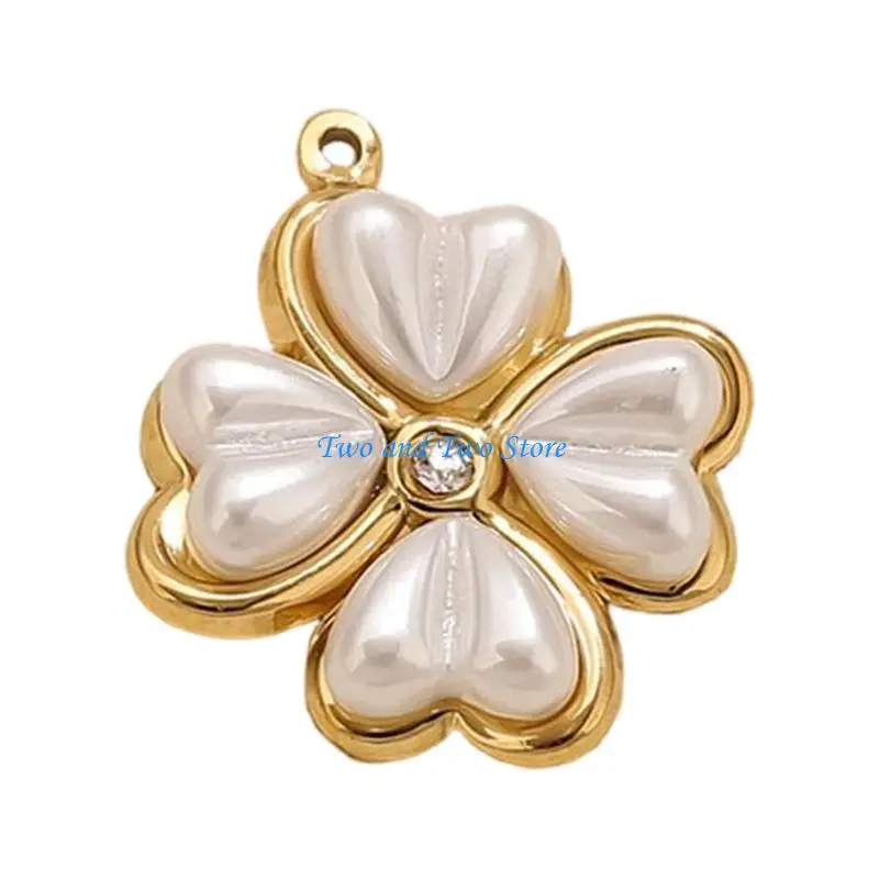 HX6F مجوهرات قلب عصرية على شكل فراشة بلونين من الفولاذ المقاوم للصدأ هدية للنساء