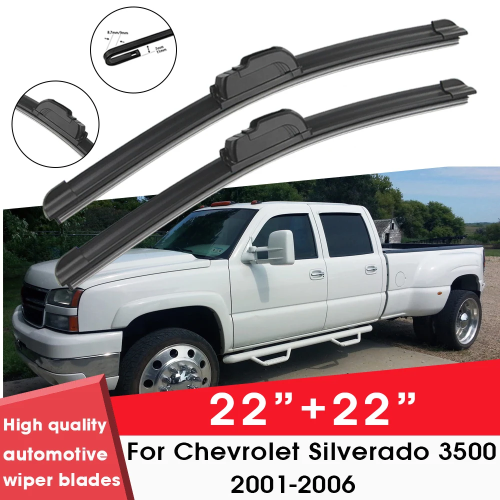 Car Wiper Blades For Chevrolet Silverado 3500 2001-2006 22