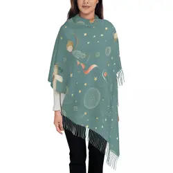 The Little Prince Scarf for Women Winter Fall Cashmere Shawls and Wrap Long Shawl Scarf for Daily Wear