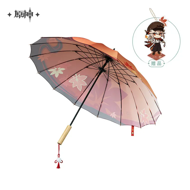

[Подлинный] Parasol Kazuha Genshin Impact Официальный товар miHoYo Оригинальный подлинный складной зонт Kaedehara Kazuha Theme Series