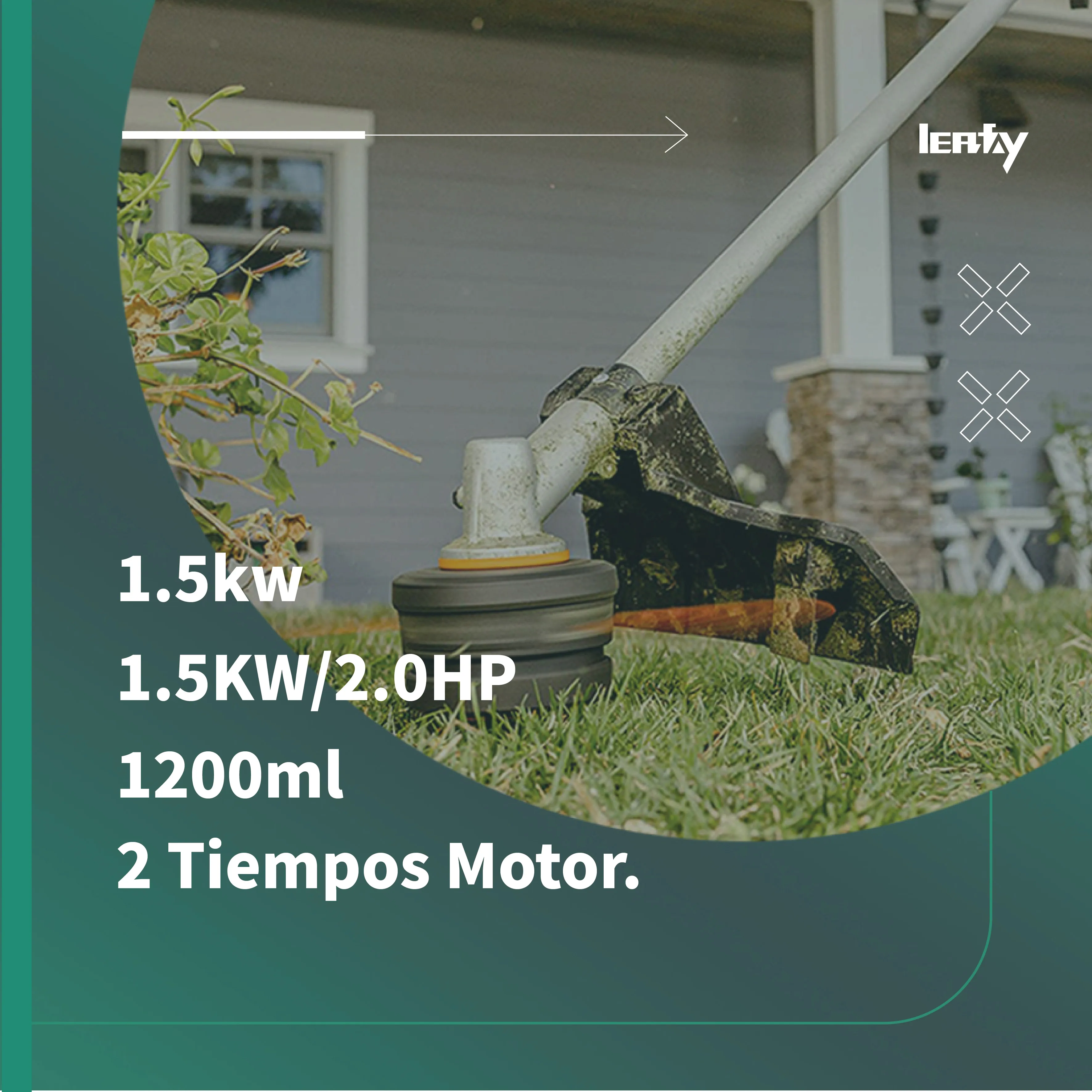 China 52cc Petrol Brush Cutter 2-stroke ga soline Grass Cutter Good Quality Lawn Mower