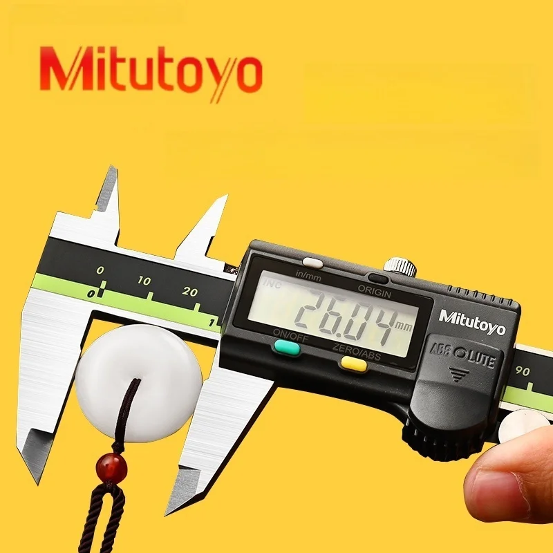 Calibre numérique Mitutoyo 500-197-30 150/200/300 mm, calibre à vernier numérique LCD 8 pouces, calibre électronique en acier inoxydable