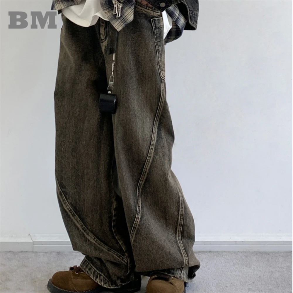 

American Streetwear High Quality Baggy Jeans For Men Women Hip Hop Trousers Vintage Casual Denim Cargo Pants Korean Jeans Unisex