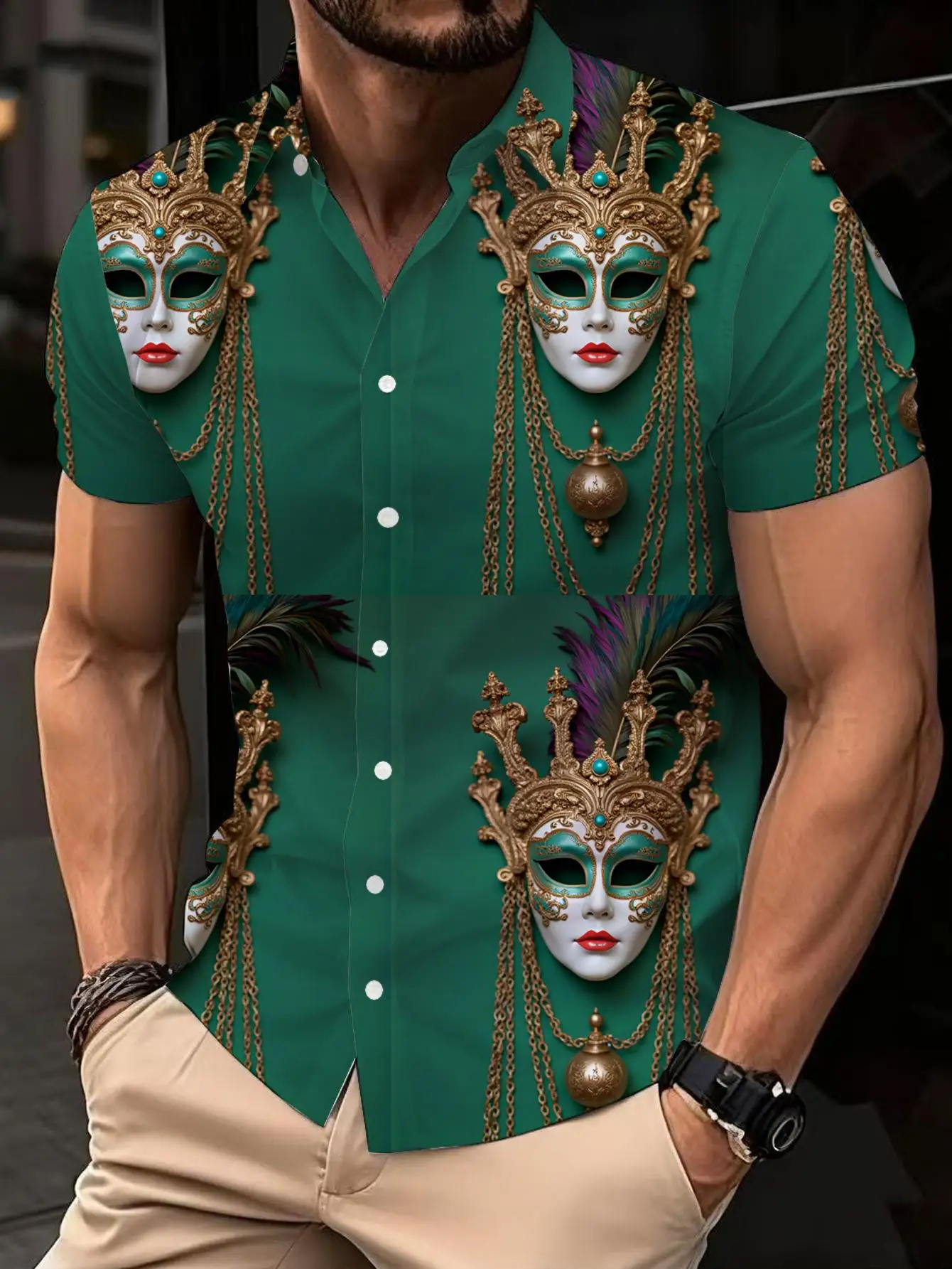 1pcs Men's shirts 2026 Summer 3D Printed Short sleeve t shirt y2k Couple Quick Dry Aversized t shirt Solid color  Breathable