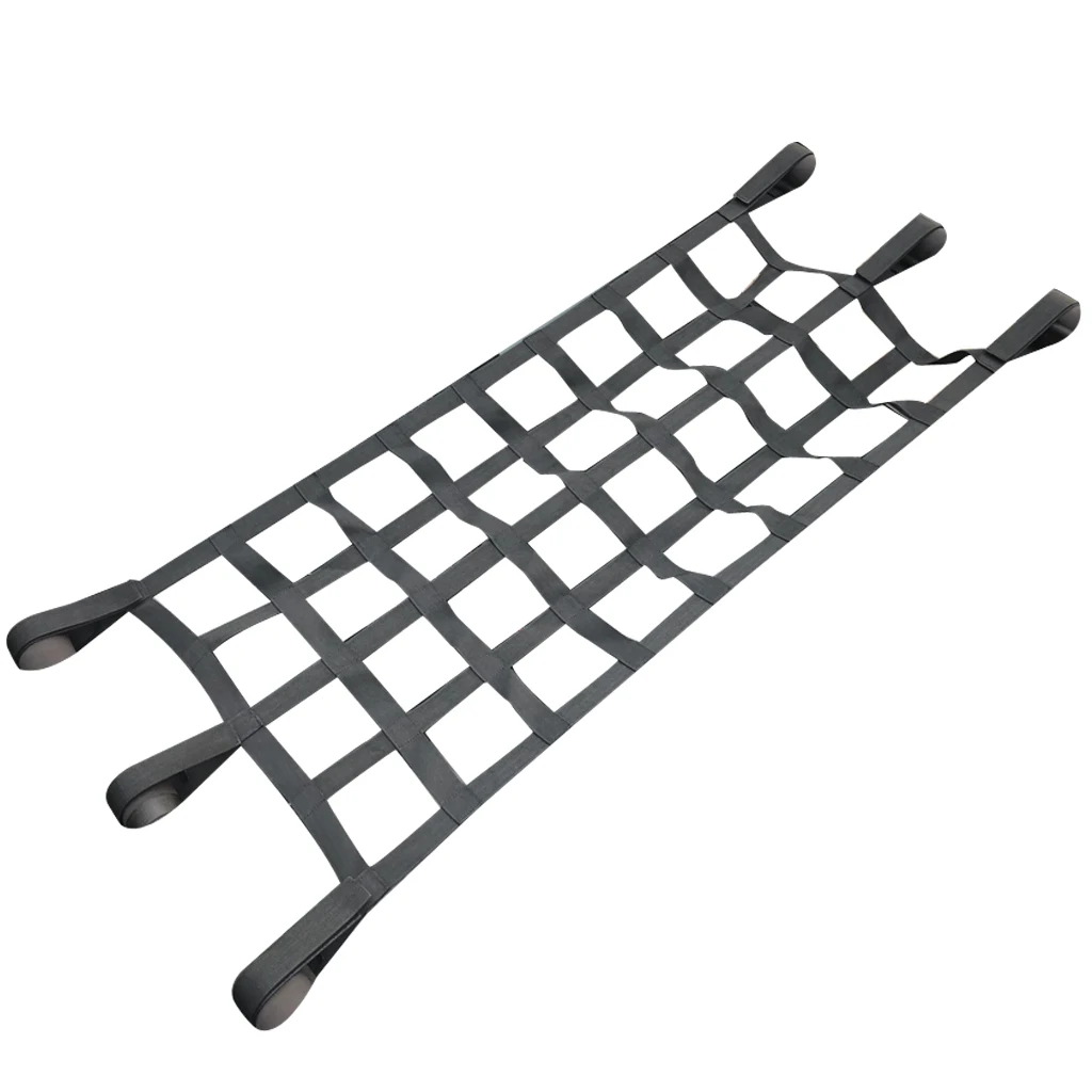 600D Webbing Roof Net and Rack Organizer for Secure Pet and Luggage Containment in SUV Pickup Trucks