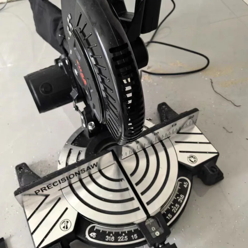 Multifunctional Miter Saw Aluminum Machine 10 Inch 45 Degree Cutting Circular Saw High-precision Wood Aluminum Cutting Machine