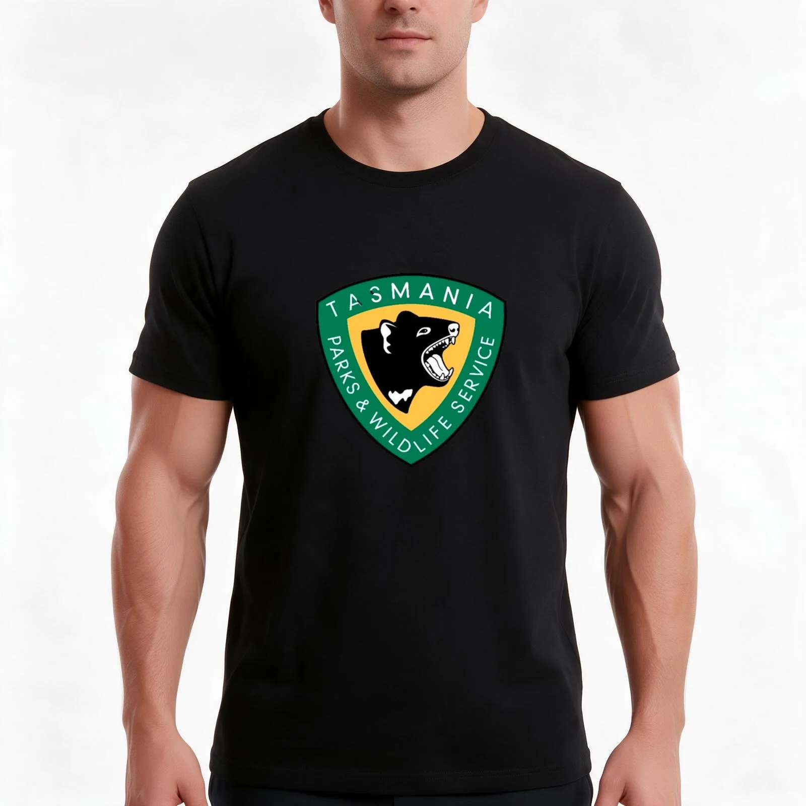 Tasmania National Parks And Wildlife Service T-Shirt Summer Casual Cotton Tee Oversized Streetwear Tops Vintage Graphic Print