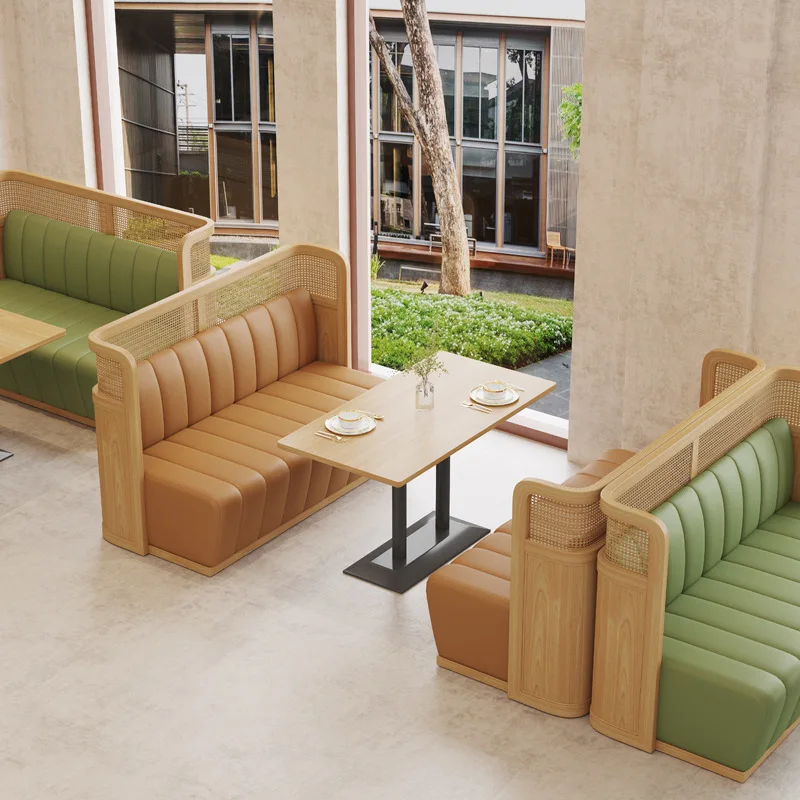 

-Factory Price High Quality Solid Wood Restaurant Dining Solid Wood Table And Chair Combination For Restaurant