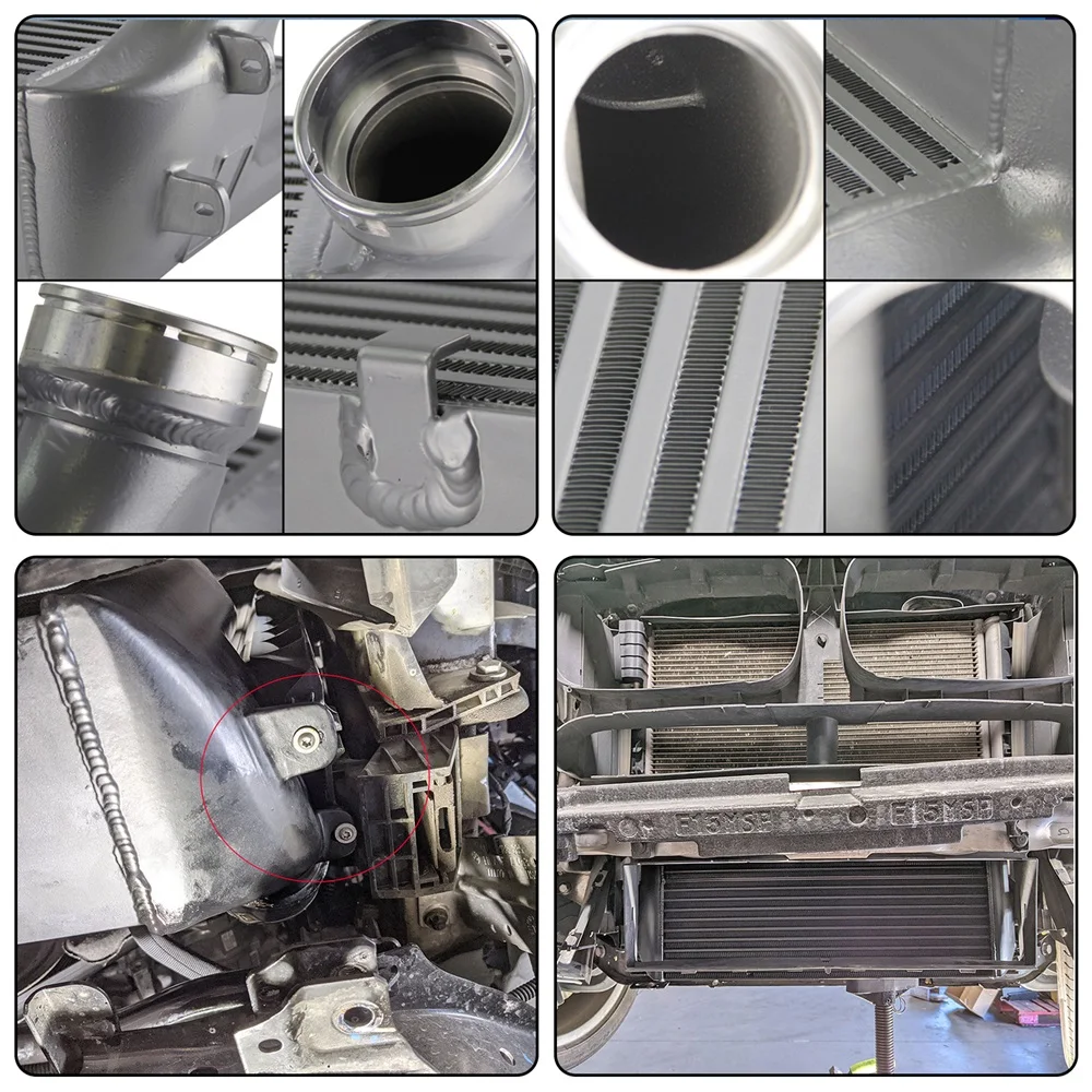 Intercooler Kit + Charge Boost Pipe Turbo For BMW X5 F15 E70 X6 F16 E71 35i 40e