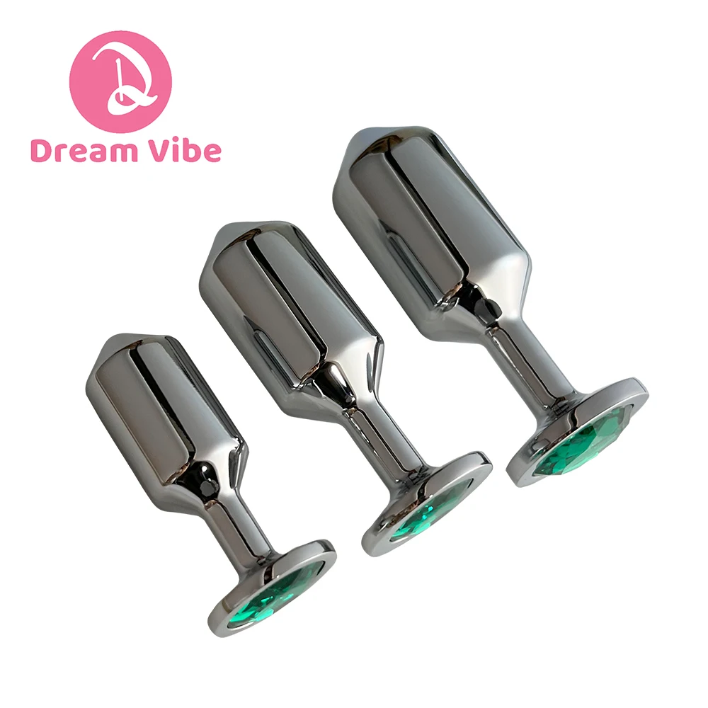 Tampões anais de gravidade, metal, prata, treinador de bunda, joia, fundo embutido, brinquedo sexual, expansor de porta traseira, vibrador, massageador de próstata