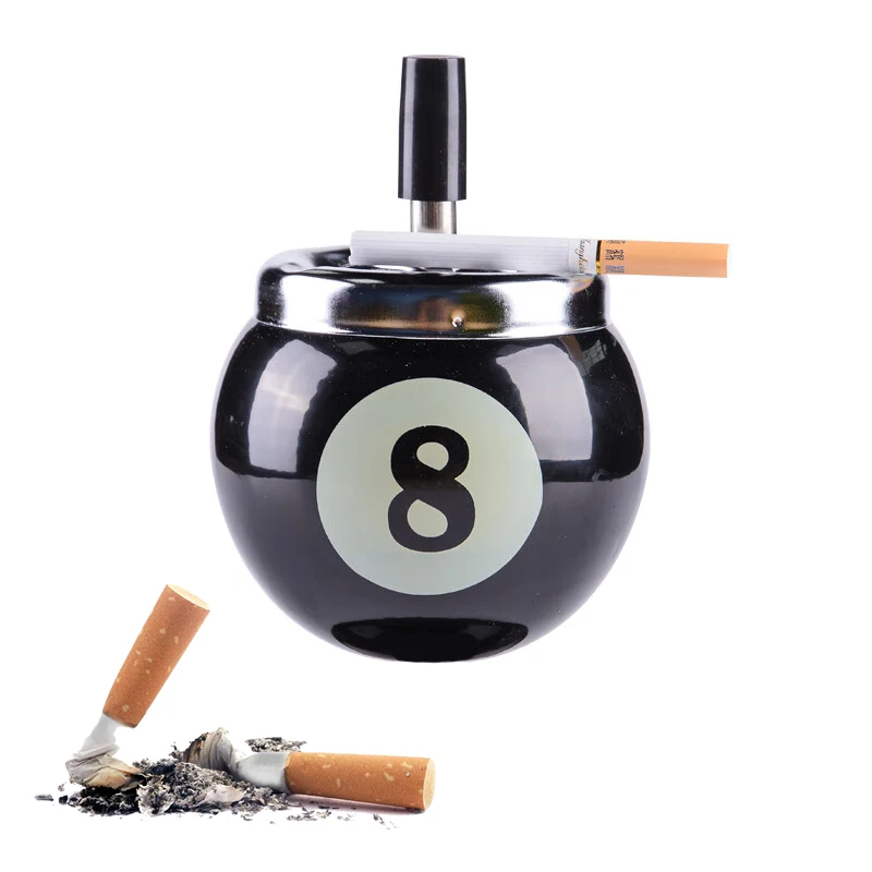 

Fashionable Large Ashtray With Lid Creative Cigarette Cup Windproof Bar KTV Billiards Living Room Internet Cafe Ashtray