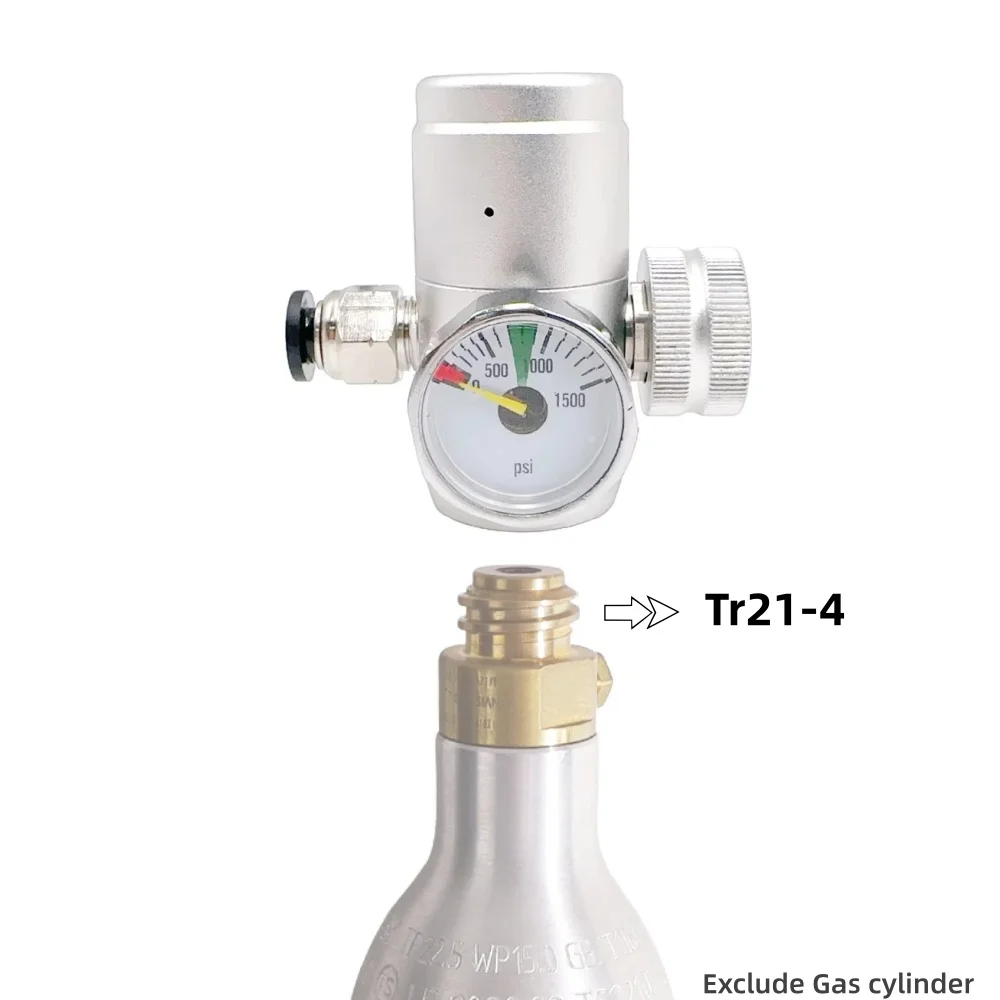 

Канистра баллона для газировки CO2 Tr21-4 Регулятор для домашних пивных бочек, аквариумов, кофемашин и косметических устройств