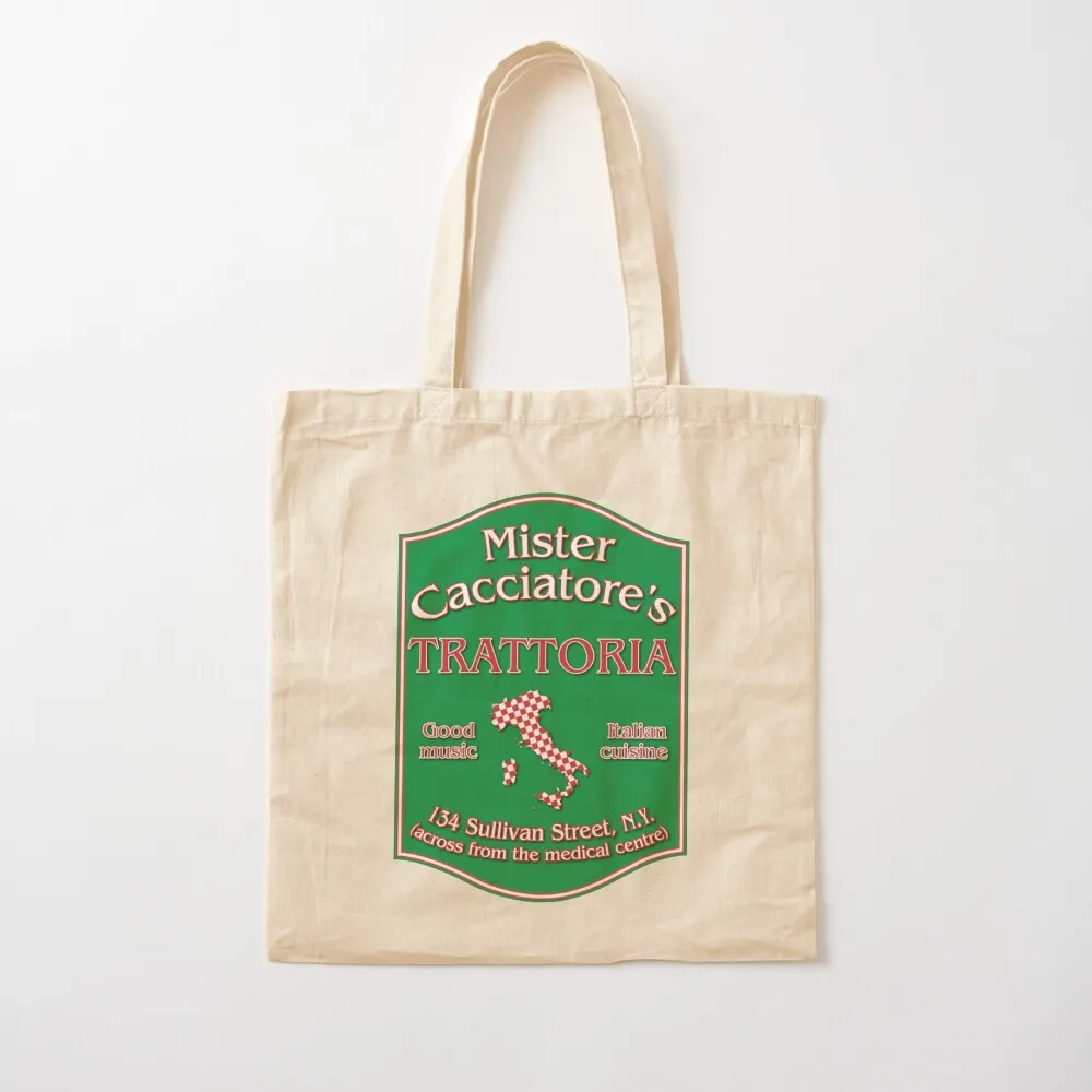 Mister Cacciatore's Tote Bag Gift bag canvas tote bags women bag