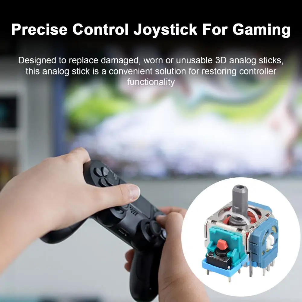 Efficient Gaming Experience Joystick Enhanced Control Sensitivity Analog 3d Joysticks for Ps5 Precise Replacement for Wireless