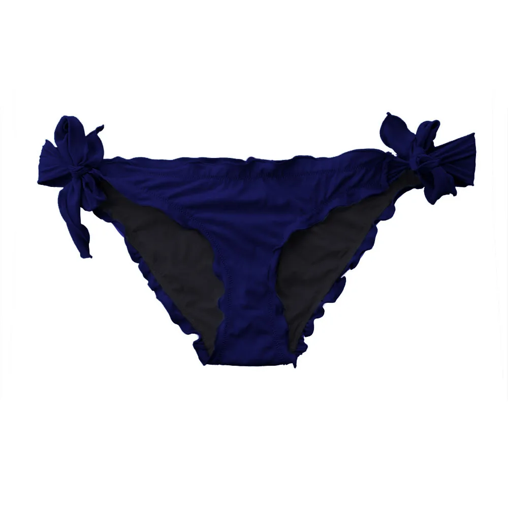Mixed Bikini Bottoms New Swimsuit Women Bikinis Bottom Vintage Swimwear Bow Brand Biquini Bikiny Sexy secret Swim Suit