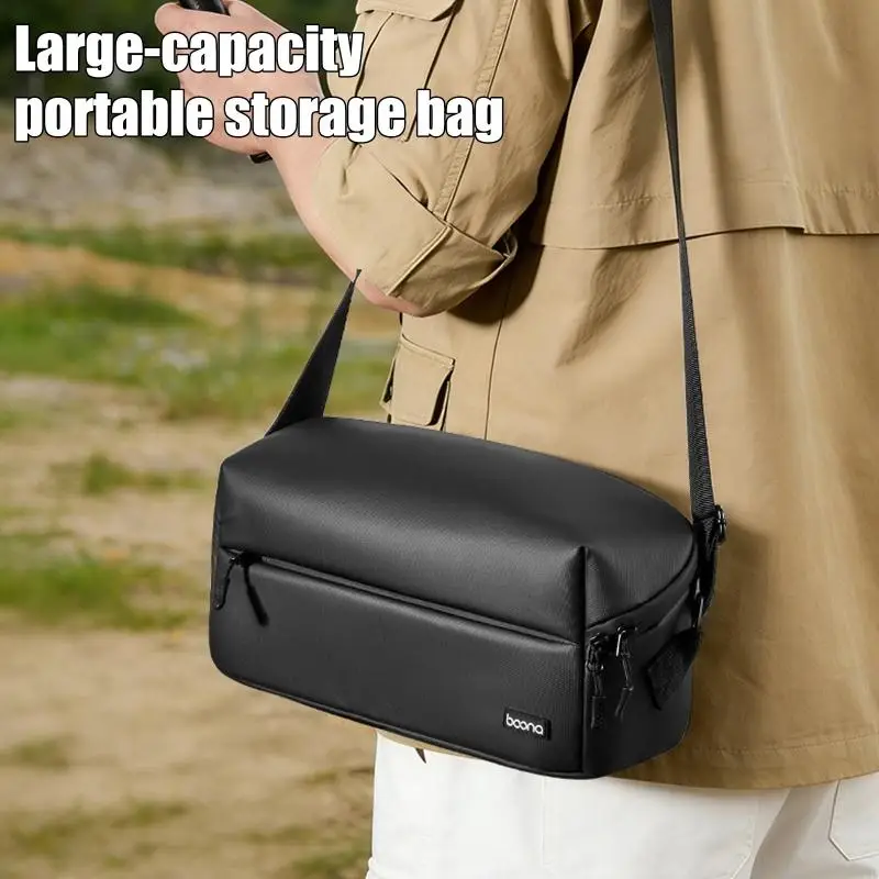 Portable Camera Carry Case Bag With Impact Resistant Structure And Water Resistant Fabric For Harsh Environment K1KF