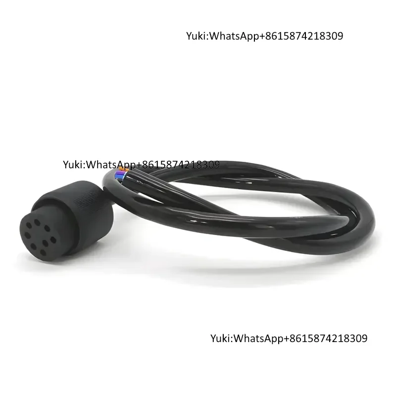 IP69 Waterproof 8pin Male Connector Bh8m 5A Subconn Compatible for Subsea Systems