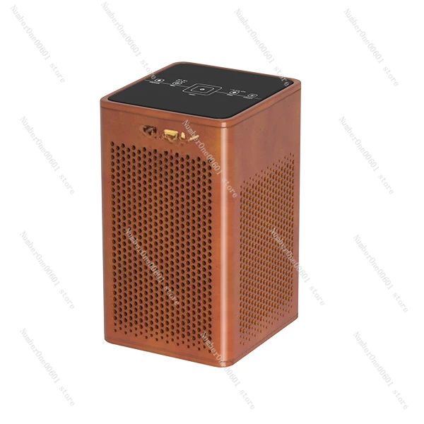 

High Quality Air Filter H13 Activated Carbon Home Wooden Air Purifier for Smoke