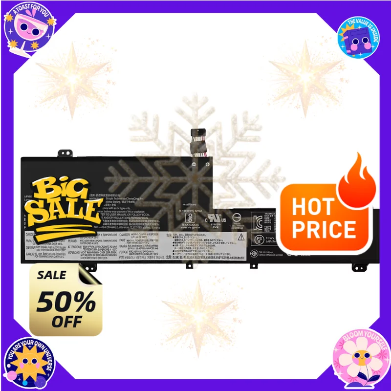 SWZY L19M3PD6 for Lenovo IdeaPad Flex 5 Laptop Battery for 14ALC05 14IIL05 15AL505 14ARE05 14ITL05 L19L3PD6 L19C3PD6