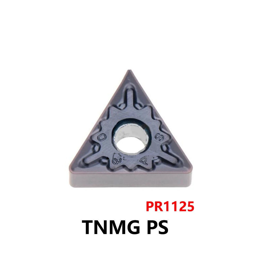 Original TNMG160408PS PR1125 Carbide Inserts Turning Tools TNMG160408 PS TNMG 160408 PS CNC Lathe Cutter TNMG1604 Machine Bar