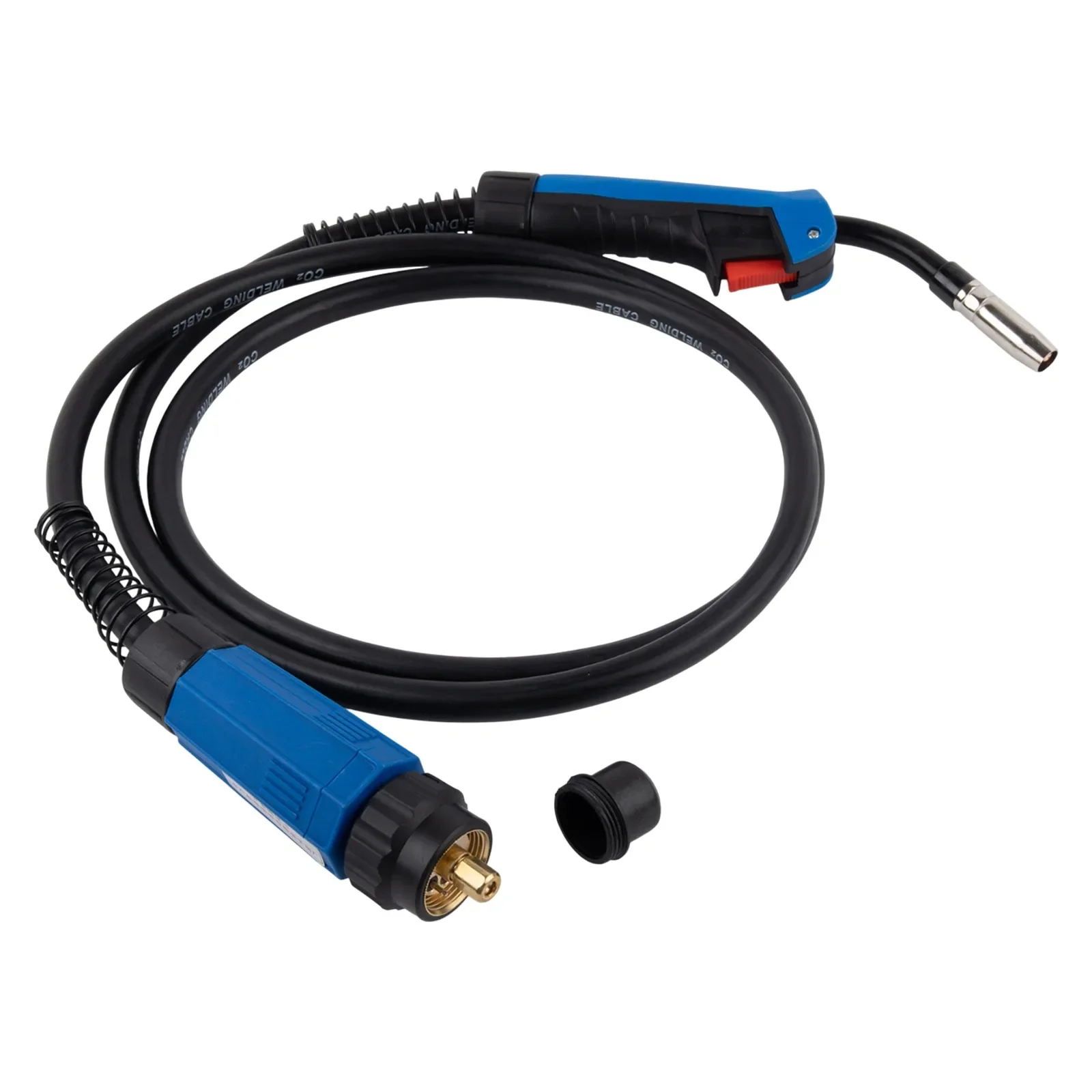 

10 Feet Welding Torch Cable Gas Welding Equipment Gas Shielded Torch MIG Welder Phosphor Bronze Switch Brass Material