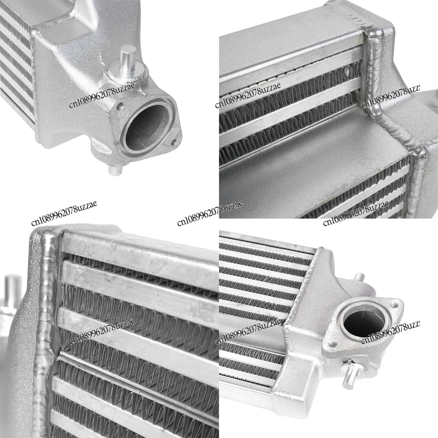 Car Intercooler Upgrade Kit Direct Replacement Compatible with For (FC/FK) 1.0T 1.5T Turbo 2016-2021 Radiador