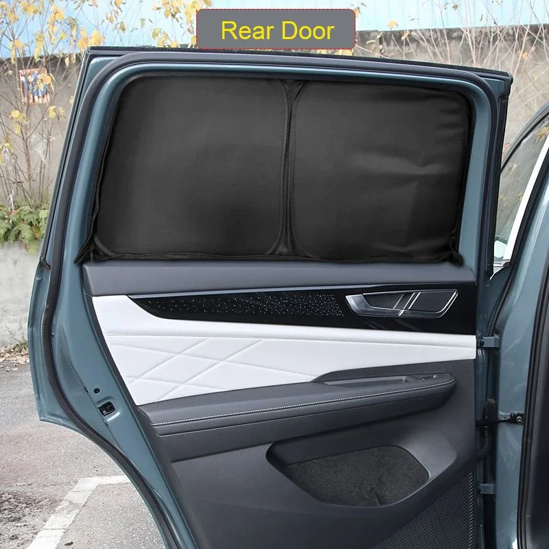 Car Sun Shade Curtain UV Protection Window Blind For Volkswagen ATLAS Cross Sport TERAMONT 2017-2026 Auto Heat Insulation Cover