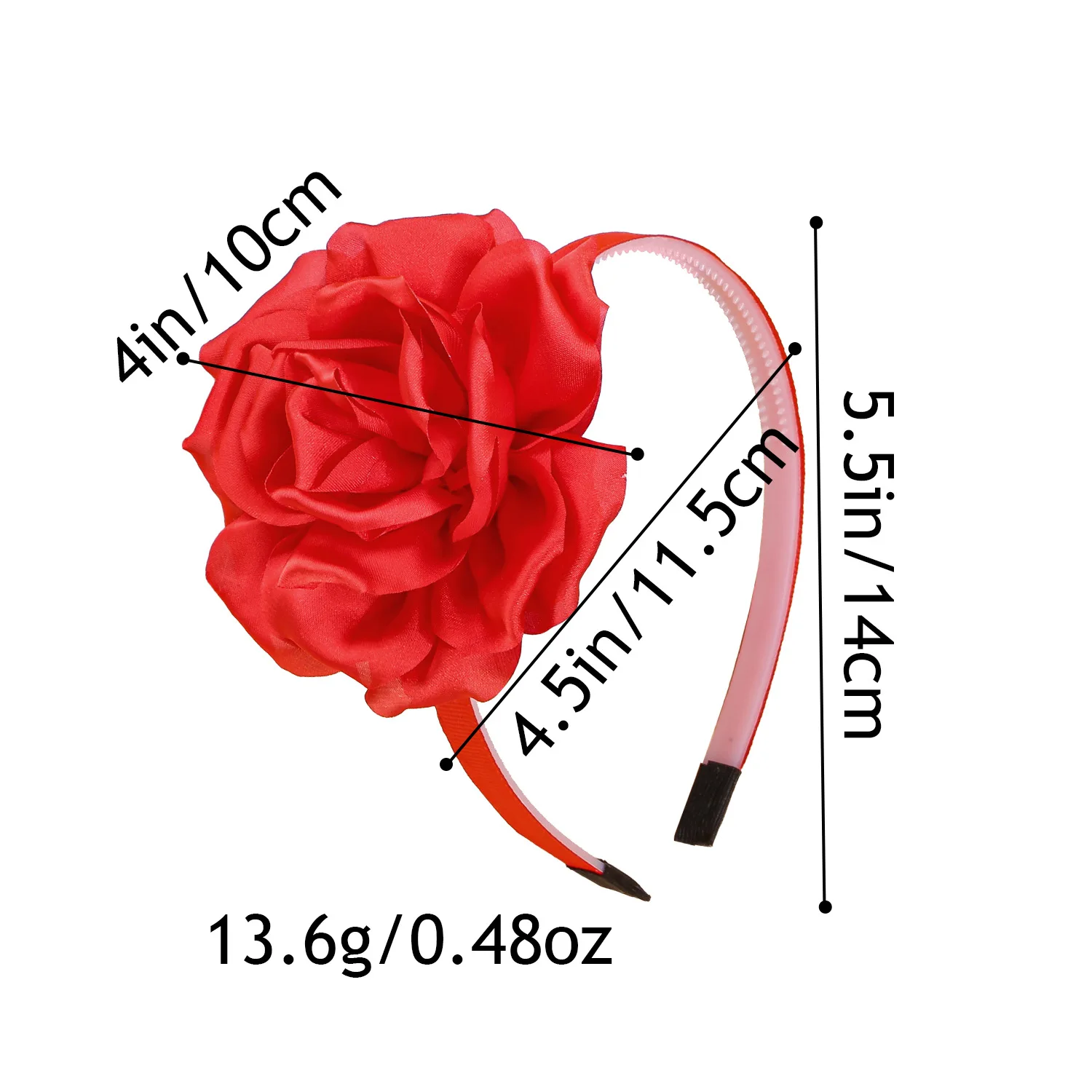 20 Pcs/Lot Satin Covered Candy Color Hairband Women Headband Plastic Girls Children Elastic Bands Hair Accessories Hair Hoop