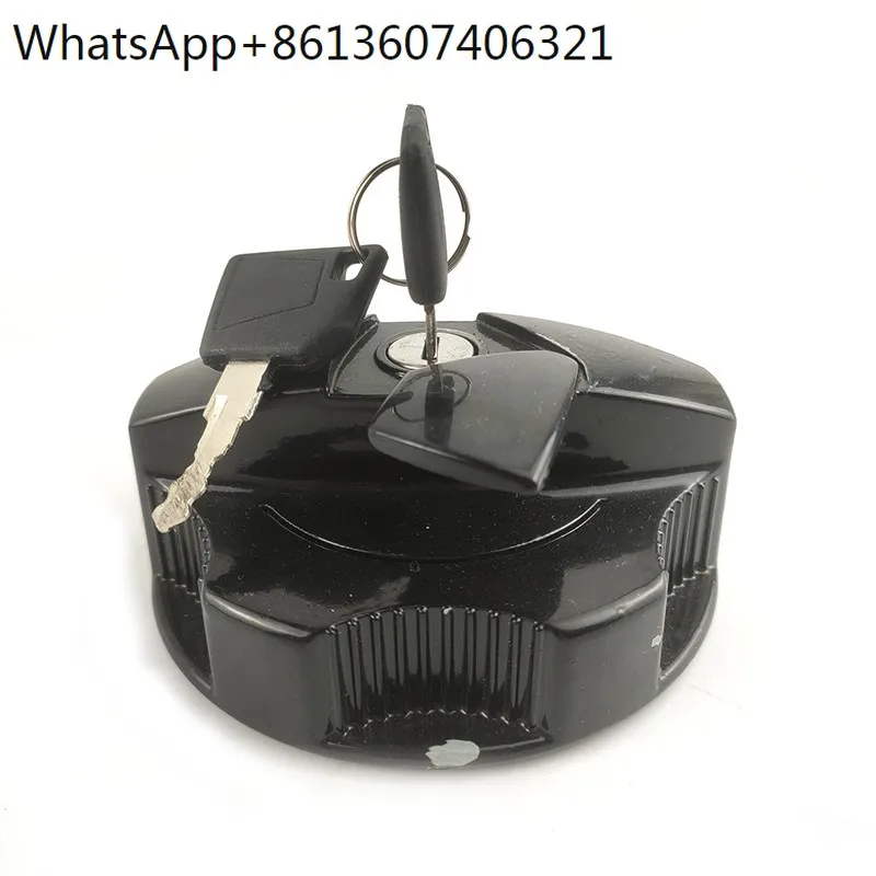 Fuel Tank Cap For JCB 331-31152 3313352 3CX 130 160 220 145 460 210 200 240 360 Excavator Parts 14607 Key Free Shipping