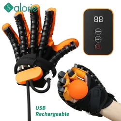 Rechargeable Hand Rehabilitation Robot Glove Multifunctional Electric Hand Hemiplegia Finger Rehabilitation Robot Training Glove