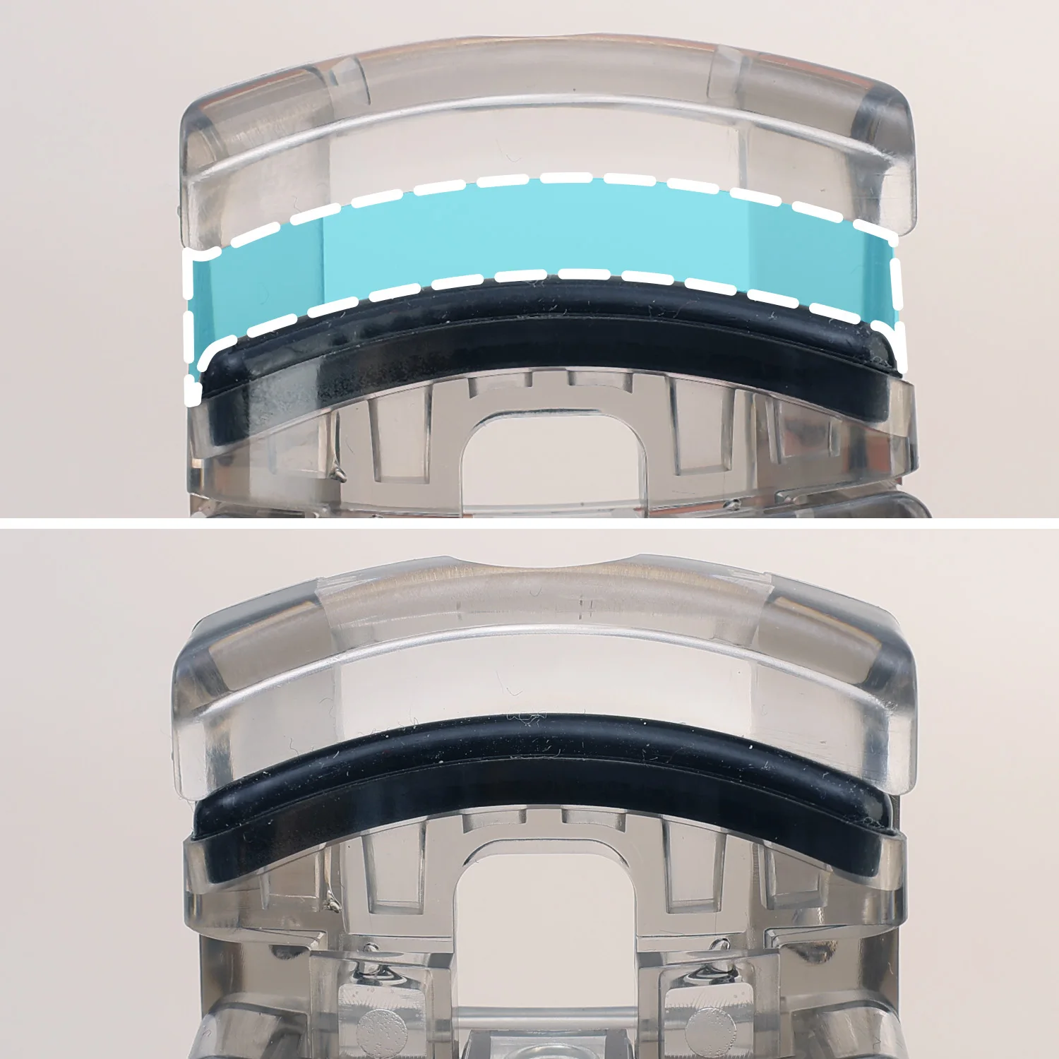 Mini rizador de pestañas portátil sin batería, Clips rizadores de pestañas fáciles de usar, rizador Natural para principiantes, herramientas cosméticas de maquillaje