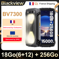 BLACKVIEW [no charger UE] BV7300 18 Go (6 + 12) 256 Go mAh Charge 45 W Android 14 Phone portable