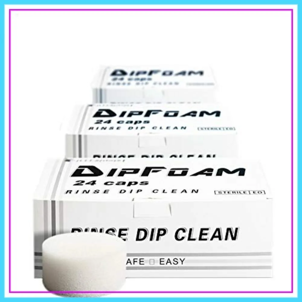 

Illusionist Tattoo Dip Foam Rinse Cup 24 Pack, Better than Water for Blending, Rinsing, Diluting or Drying Ink