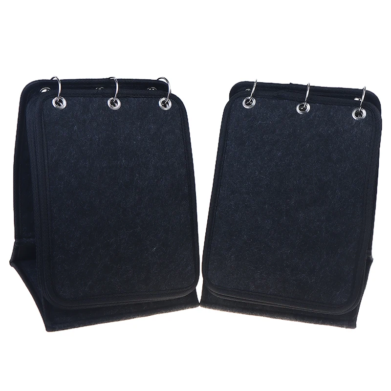 

Enamel Pin Display Holder Pins Collection Storage Organizer Display Pages Pin Display Binder Stand with 3 Binders And 5 Pages