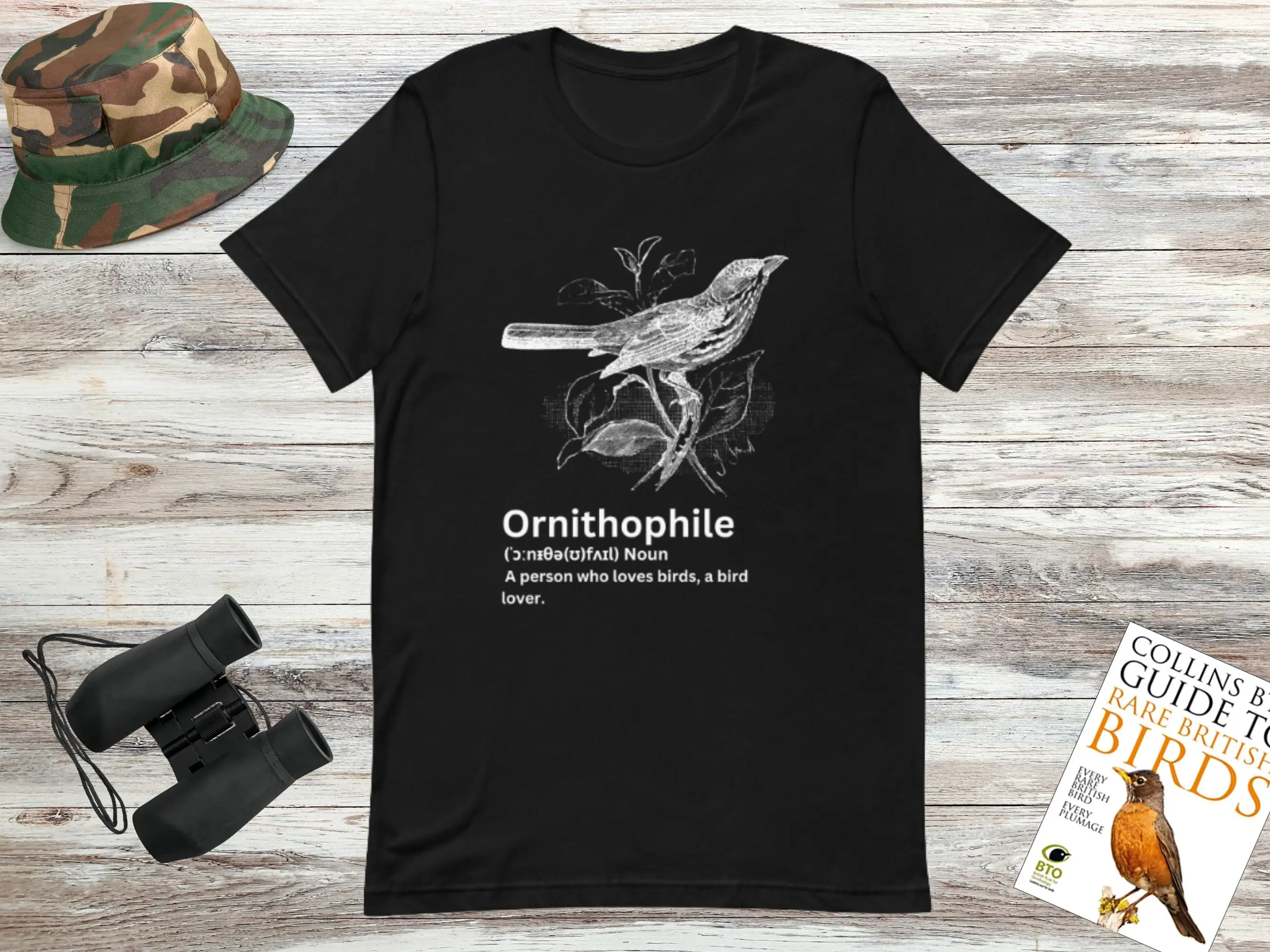 Palmchat Bird Illustration T Shirt Ornithology Watcher Passerine Birds Nature Birdwatching For Lover